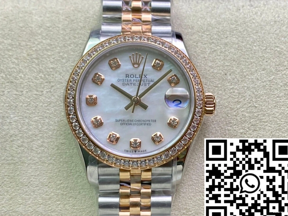 Dial 31MM Diamond Rolex Datejust M278381RBR-0026 Factory EW 0108